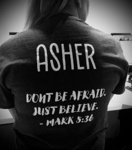 Asher Don't Be Afraid, Just Believe - Mark 5:36